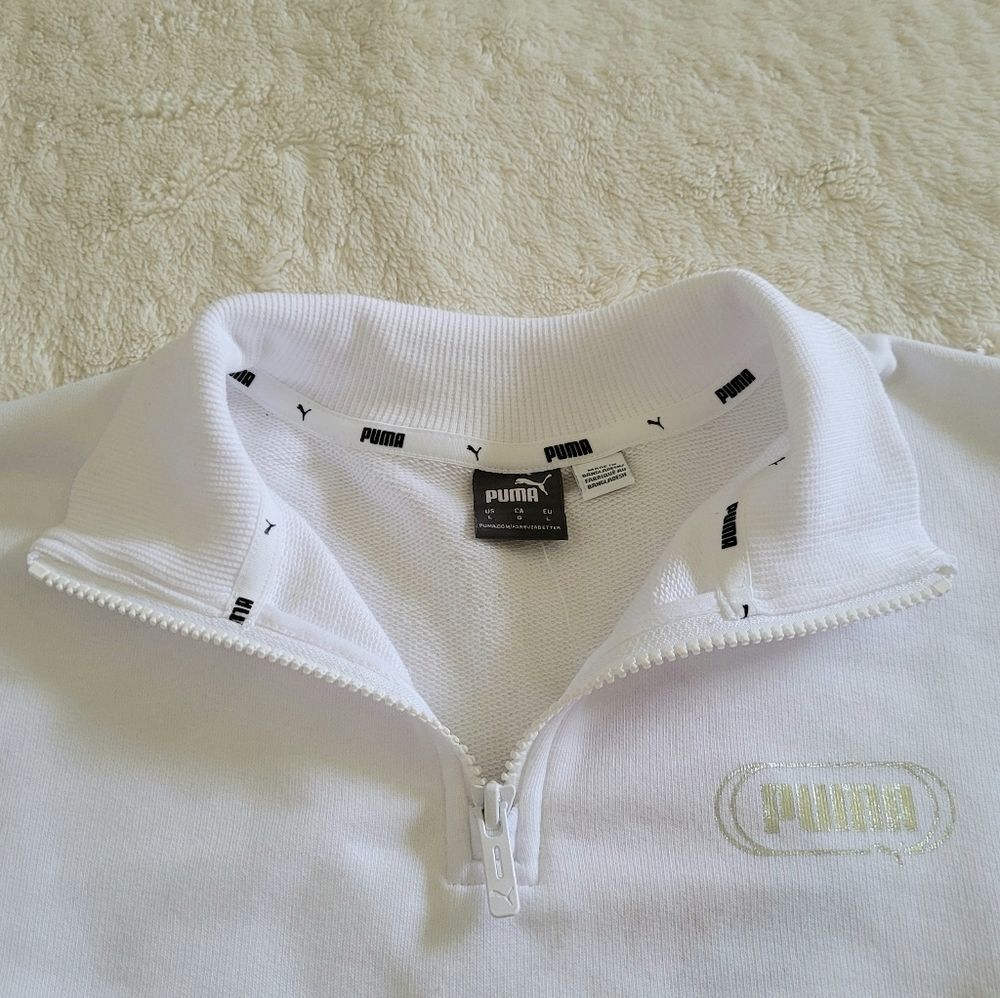Puma Cropped Track Jacket - NWT - Picture 5 of 16
